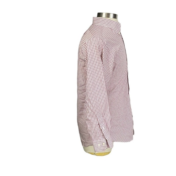 Brooks Brothers 1818 Regent Men White Red Gingham Button-Up Suit Shirt Sz 16-2/3 - Picture 8 of 13